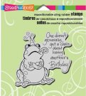 Stampendous Cling Stamp - Birthday Toad