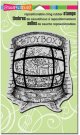 Stampendous Cling Rubber Stamp - Toybox Window