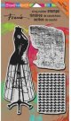 Stampendous Cling Rubber Stamp - Dress Form