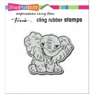 Stampendous Cling Stamps - Petite Pachyderm