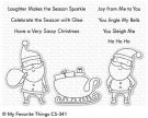 My Favorite Things - Sassy Santa Clear Stamps