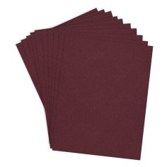 Spellbinders 8.5”x11” ColorWheel Cardstock - Merlot (10 sheets)
