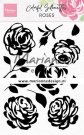 Marianne Design Clear Stamps - Colorful Silhouette Roses