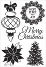 Kaisercraft - Christmas Wishes Clear Stamp Set