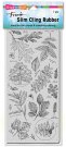 Stampendous Cling Rubber Stamps - Leafy Trees Slim