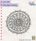 Nellies Choice Clearstamp - Mandala Paisley Flower #2