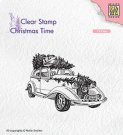 Nellies Choice Clear Stamps - Christmas Time Christmas tree Transport