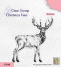 Nellies Choice Clear Stamps - Christmas Time Hert