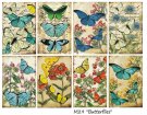 Decorer Butterflies Paper Pack (7x10.8cm)