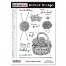 Darkroom Door Cling Stamps - Hand Knitted