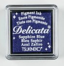 Tsukineko Delicata Small Inkpads - Sapphire Blue