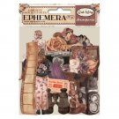 Stamperia Cardstock Ephemera Adhesive Paper Cut Outs - Our Way