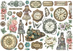 Stamperia Ephemera Pack - Gardens of Time