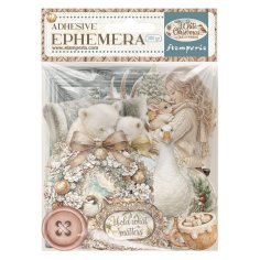 Stamperia Ephemera Pack - White Christmas