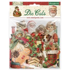 Stamperia Assorted Die Cuts - Classic Christmas