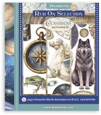 Stamperia 20,5x23cm Rub-On Assortment - Cosmos