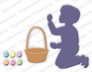 Impression Obsession Dies - Boy with Easter Basket