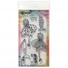 Dyan Reaveleys Dylusions Couture Stamp Set - Walk In The Park Duo