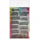 Dyan Reaveleys Dylusions Diddy Stamp Set - Ooh, What A Day!