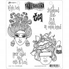 Dyan Reaveley's Dylusions Cling Stamp Collection - High Tea
