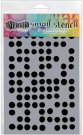 Dyan Reaveleys 5"x8" Dylusions Stencils - Fresh Dots