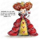 Stamping Bella Cling Stamps - Oddball Queen Of Hearts