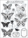 Marianne Design Elines Clear Stamp Set - Butterflies