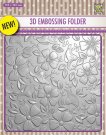Nellies Choice 3D Embossing Folder - Flowers-3