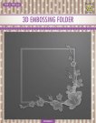 Nellies Choice 3D Embossing Folder - Blossom