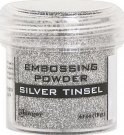 Ranger Embossing Powder - Silver Tinsel