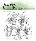 Picket Fence Studios 4"x4" Stamp Set - Lilies For Spring