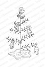 Impression Obsession Rubber Stamp - Mitten Tree