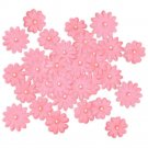 Multicraft Handmade Paper Flowers - Pink with Pearl (32 pack)
