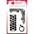 Woodware A7 Clear Stamps - Grungy Dots