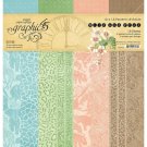 Graphic 45 Double-Sided 12"x12" Paper Pad - Wild & Free (16 sheets)