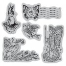 Graphic 45 - Once Upon A Springtime Cling Stamp Set 2