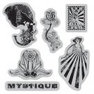 Graphic 45 - Le Cirque Cling Stamp Set 2