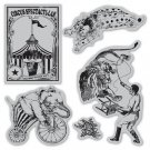 Graphic 45 - Le Cirque Cling Stamp Set 3