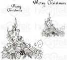 Heartfelt Creations - Merry Moments Pre-Cut Cling Mounted Stamp Set (4 stamps)