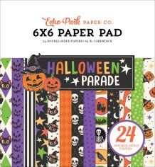 Echo Park 6”x6” Paper Pad - Halloween Parade (24 sheets)
