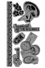 Graphic 45 - Photogenic Tropical Travelogue Cling Stamp Set