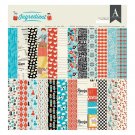 Authentique 12”x12” Cardstock Paper Pad - Ingredient (24 sheets)