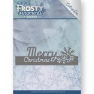 Jeanines Art Dies - Frosty Ornaments Merry Christmas Text