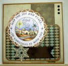 JustRite Stampers Original Stamp Set - Christmas Treasures (8 pieces)