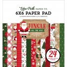 Echo Park 6"x6" Paper Pad - Jingle All The Way (24 sheets)