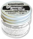 Stamperia Glamour Sparkles - Sparkling White (40 grams)