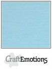 CraftEmotions Linen Cardboard - Light Blue (10 sheets)