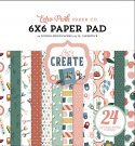 Echo Park 6”x6” Paper Pad - Let's Create (24 sheets)