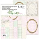 LemonCraft 6”x8” Paper Pad - Happiness Basic (12 sheets)