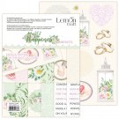 LemonCraft 6”x8” Paper Pad - Happiness Elements (12 sheets)